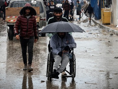 Rare chances of rain showers in the Gaza Strip in late July and early August.