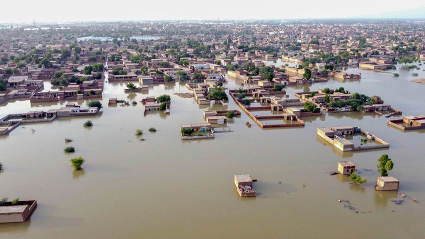 فيضانات باكستان: صور لحجم الدمار وخسائر تتجاوز 10 مليارات دولار