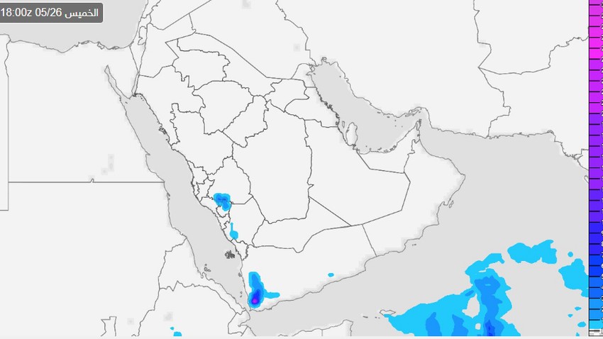 Saudi Arabia | Dust subsides on Thursday and chances of thunderstorms in 3 regions..Details