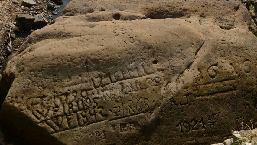 The drying up of rivers in Europe reveals ancient warning messages carved on the `stones of hunger`... What warning did these messages carry?