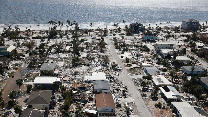 إعصار إيان: ارتفاع حصيلة القتلى في فلوريدا وخسائر تُقدر بملايين الدولارات