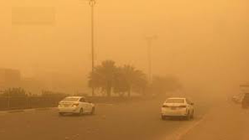 L&#39;Irak est sous le poids de la tempête de poussière.. et les aéroports annoncent la suspension des vols