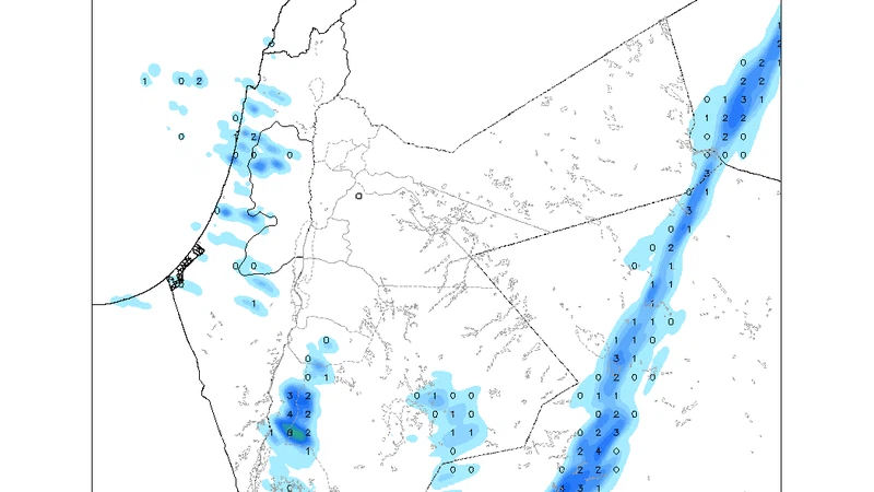 الأردن: استمرار الأحوال الجوية غير المستقرة هذه الليلة مع تركزها في المناطق الجنوبية مرفقة بزخات من الأمطار تكون غزيرة أحياناً | عرب تايم الأردن: استمرار الأحوال الجوية غير المستقرة هذه الليلة مع تركزها في المناطق الجنوبية مرفقة بزخات من الأمطار تكون غزيرة أحياناً | عرب تايم