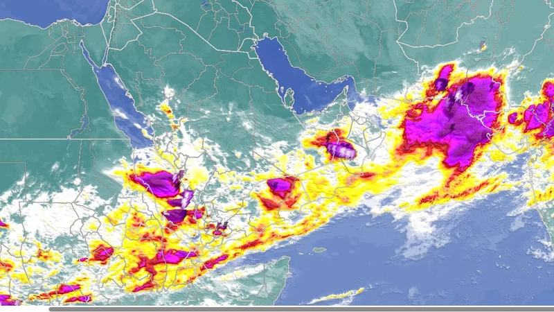 شاهد الآن: مشهد مذهل عبر صور الأقمار الاصطناعية (عواصف رعدية واسعة النطاق على هذه المناطق) | عرب تايم شاهد الآن: مشهد مذهل عبر صور الأقمار الاصطناعية (عواصف رعدية واسعة النطاق على هذه المناطق) | عرب تايم