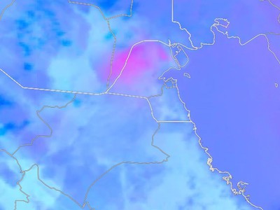 Weather alert for Kuwait: A dust storm will affect these areas in the coming hours.