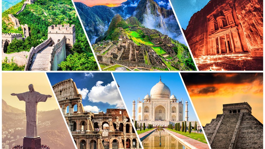Learn about the strangest man-made places... the seven wonders of the world!