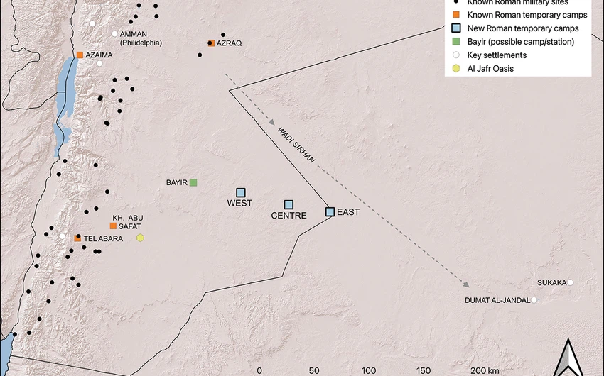 اكتشاف مواقع تاريخية مثيرة للاهتمام على الحدود السعودية الأردنية