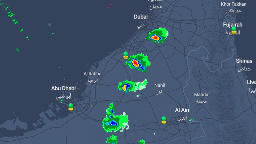 الإمارات 4:50م | المركز الوطني للأرصاد ينبه من غزارة الامطار والرياح الهابطة في هذه المناطق