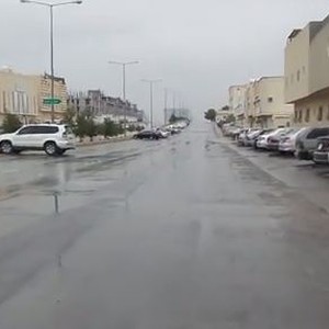 أمطار الخير تزور الرياض 