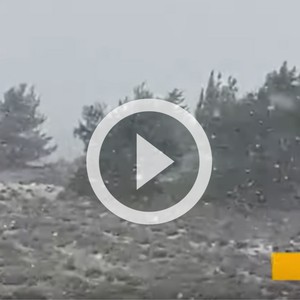 طقس العرب - الأردن | ثلوج العاصمة عمّان صباح اليوم 2020/1/24