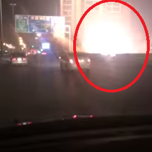 "لهب" على طريق الملك فهد في الرياض  والدفاع المدني يوضح