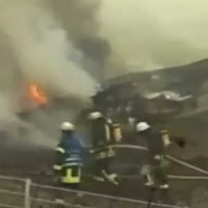 بالفيديو : تحطم طائرة في ألمانيا و مصرع جميع أفراد طاقمها