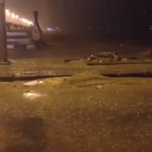 بالفيديو : ليلة ماطرة مرّت على رابغ