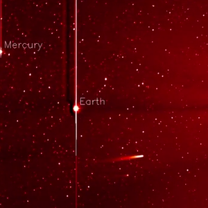 فيديو : المُذنب آيسون يدخل المجال الشمسي لأول مرة منذ ملايين السنوات