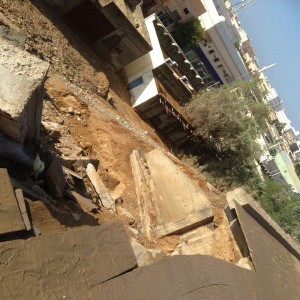 بالصور: أمطار ضباء تكشف دمار البنية التحتية للمدينة 