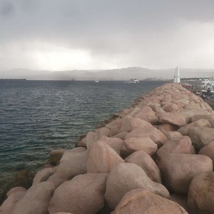 ملخص حالة عدم الاستقرار الجوي التي أثرت على الأردن يوم الثلاثاء 5-2-2019‎