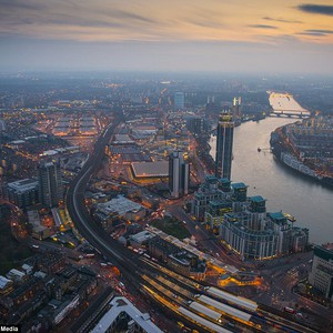 An adventurer who takes amazing pictures that reveal the beauty of London from the air