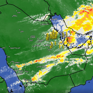 تحديث 12:30م | آخر تطورات الحالة الماطرة المؤثرة على المملكة وتوقعات الساعات القادمة 