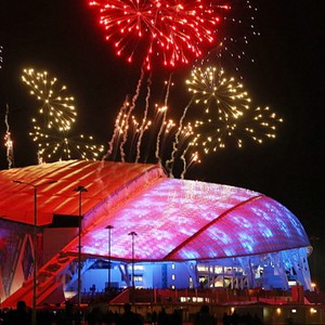 بالصور : شاهد روعة الملعب الذي سيستضيف حفل افتتاح دورة الألعاب الشتوية سوتشي 2014