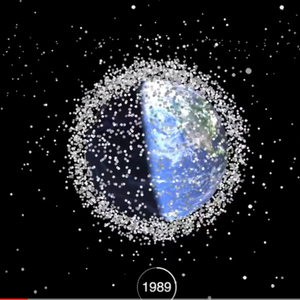 شاهد كمية النفايات الفضائية حول الأرض 