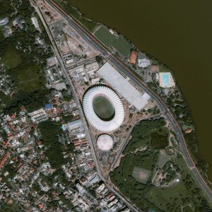 بالصور .. شاهد روعة ملاعب البرازيل من الفضاء 