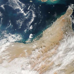 موجة غبار قوية تؤثر على السعودية وأجزاء من الخليج العربي يومي الجُمعة والسبت