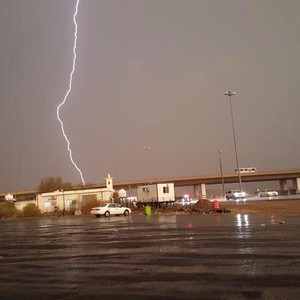 بالصور: تساقط امطار الخير على مكة المكرمة يوم الجمعة