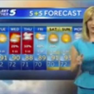 شاهد الصدمة التي إنتابت مذيعة النشرة الجوية لحظة وقوع زلزال ألاسكا 