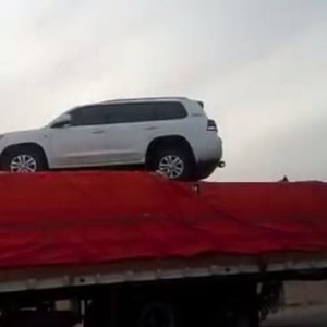 السعودية تُسجل أغرب حادث سير يُمكن لك أن تراه 