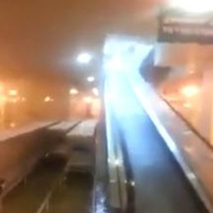 فيديو جديد لغرق أسواق السدحان في الرياض 