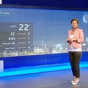 النشرة الجوية الأردنية من رؤيا 2/10/2013