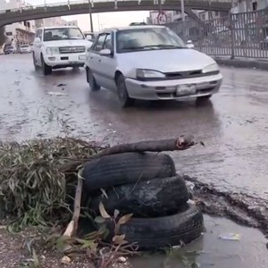 شوارع عمان تبكي بعد كُل شتاء !!