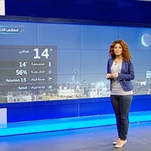 النشرة الجوية الأردنية من رؤيا 7/10/2013