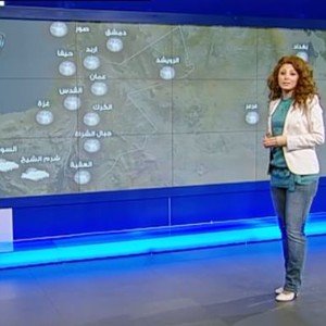 النشرة الجوية الأردنية من رؤيا 26/10/1434