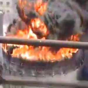 تجربة إطفاء حريق نفطي ضخم في السعودية باقل من دقيقة 