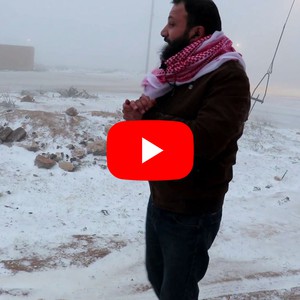 مباشر | تساقط الثلوج في العيص بالطفيلة  اليوم الاثنين 2020/2/10