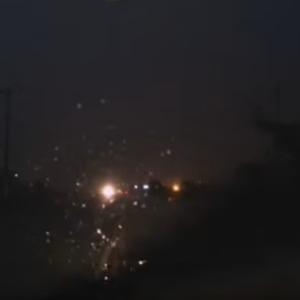 شاهد كثافة الهطول المطري على النجف شمال ينبع 