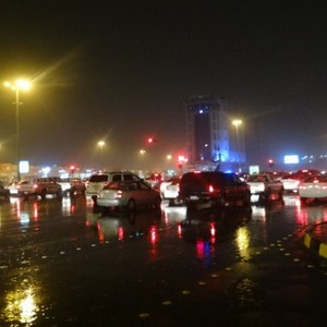 فيديو يوثق جانباً من الأمطار التي هطلت على حفر الباطن 