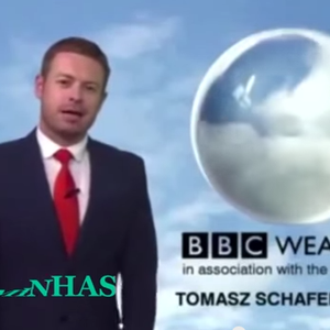 مذيع نشرة جوية يتعرض لموقف محرج بعد أن نسي اسم عاصمة اسكتلندا !