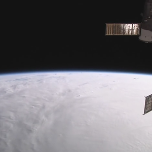 شاهد كيف يظهر الإعصار فونغ فونغ من محطة الفضاء الدولية 