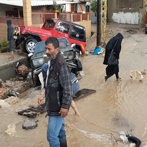 عاصفة مُدمرة وليلة مُرعبة عاشها سُكان "عكار" شمال لبنان 