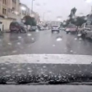 بالفيديو: جولة رائعة تحت أمطار الدمام 