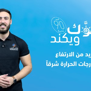 السعودية - النشرة الجوية | مزيد من الارتفاع على درجات الحرارة شرقًا