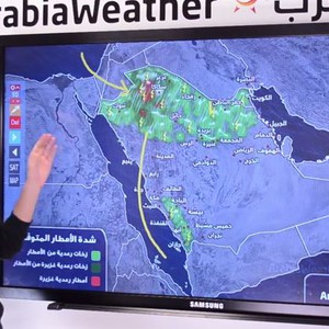 بالفيديو:حالة قوية من عدم الاستقرار الجوي على شمال السعودية وخطر تشكل السيول