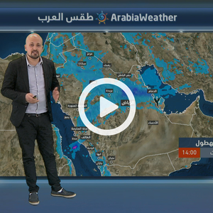 السعودية | اشتداد الأمطار الرعدية في خلال الأيام القادمة 7-11-2018‎