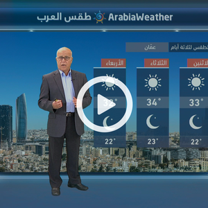  ارتفاع تدريجي على الحرارة وأجواء حارة نسبياً مقارنة بالأيام الماضية