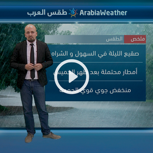 النشرة الجوية اليومية | الأردن 03/01/2018