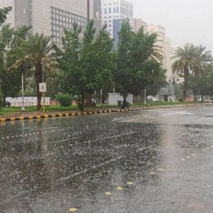 السعودية - النشرة الجوية | تجدد الأمطار على المرتفعات الجنوبية الغربية
