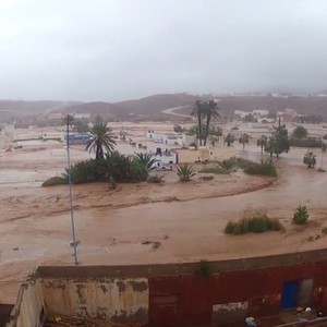 المغرب يغرق: مشاهد مفزعة من مدينة سيدي افني التي اجتاحتها السيول