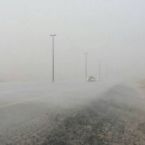 أمطار غزيرة على منطقة "فلي" بالمنطقة الوسطى 